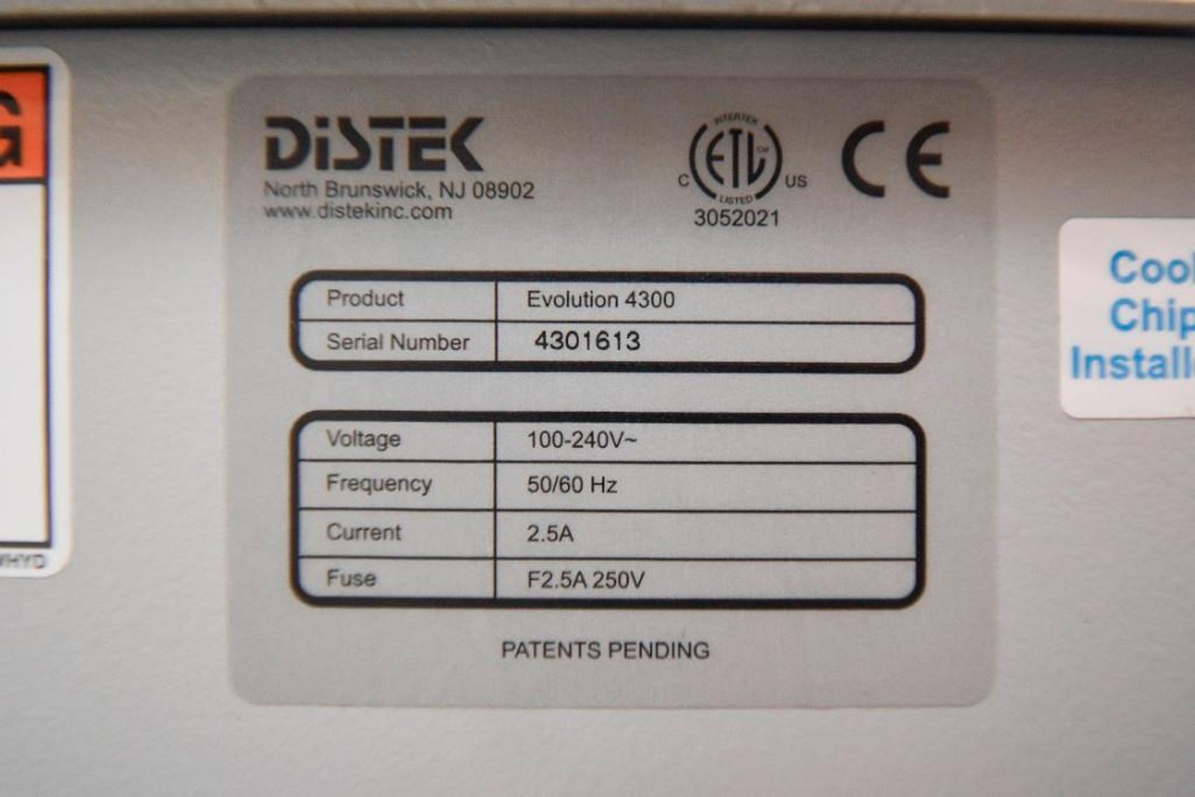 Image for ***SOLD*** MJK1780 Distek Evolution 4300 Dissolution Sampler with Distek Syringe pump