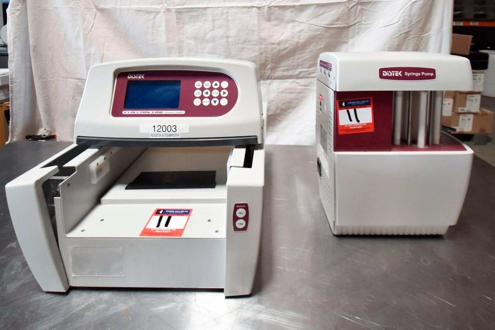 Image for ***SOLD*** MJK1780 Distek Evolution 4300 Dissolution Sampler with Distek Syringe pump