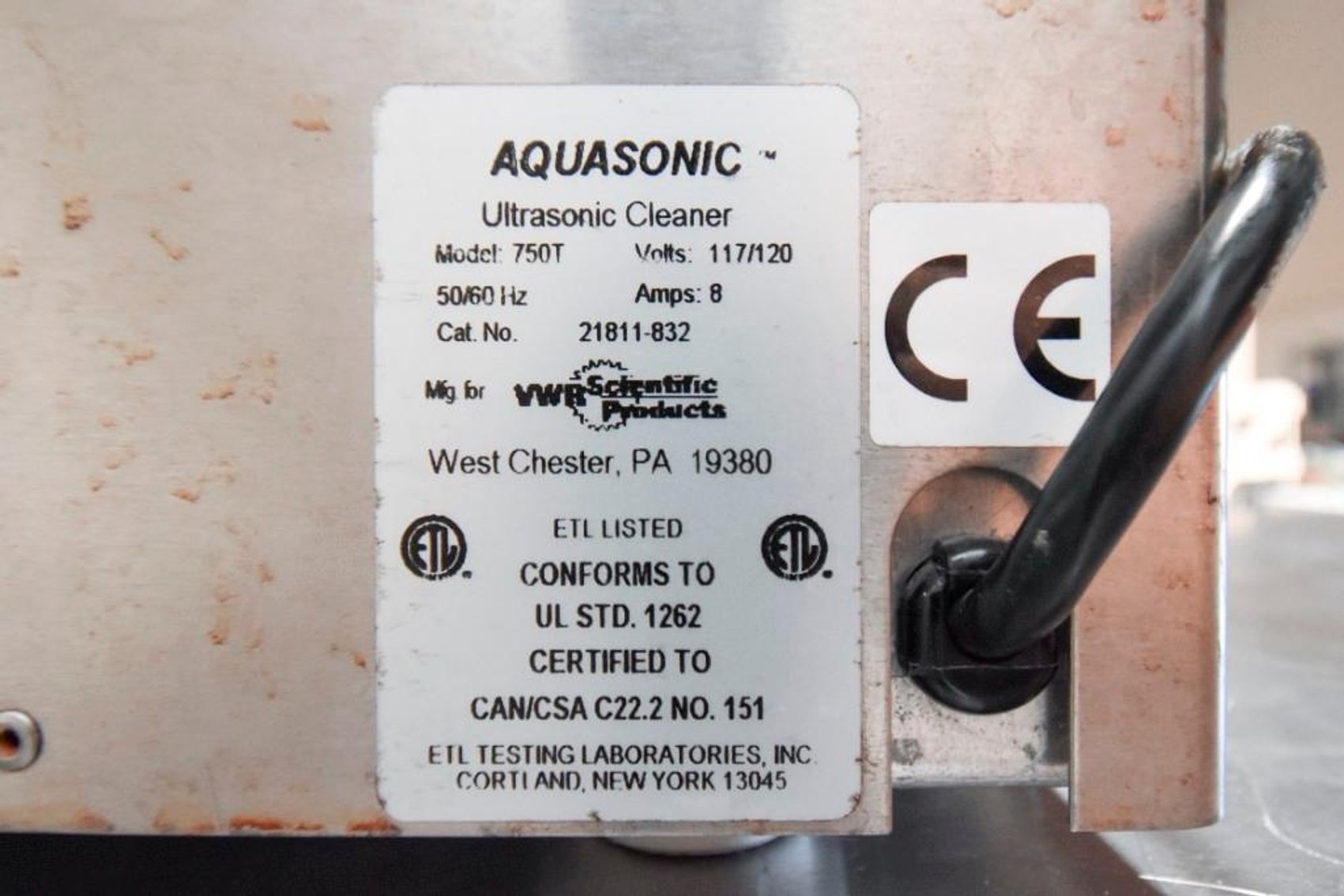 Image for MJK1779 VWR Scientific Aqua Sonic Water Bath 750T