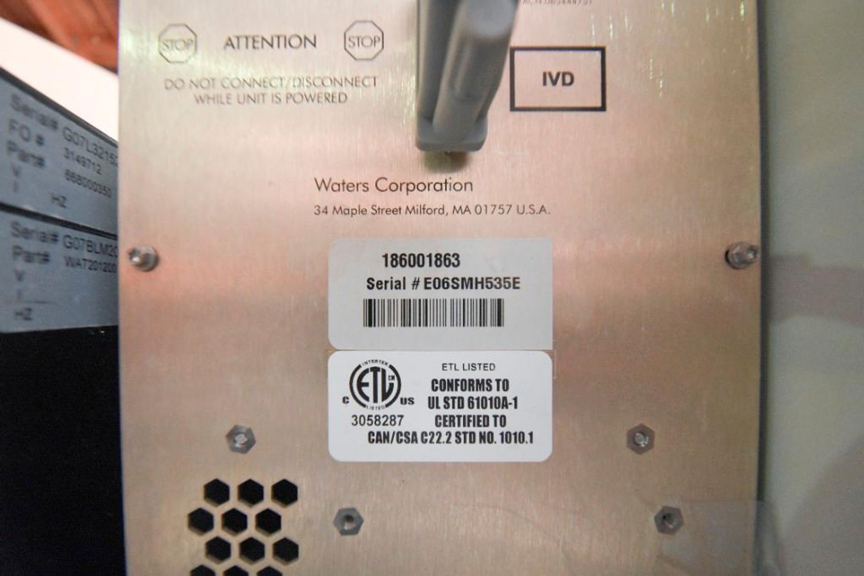 Image for ***SOLD*** MJK1778 Waters 2695 Separations Module