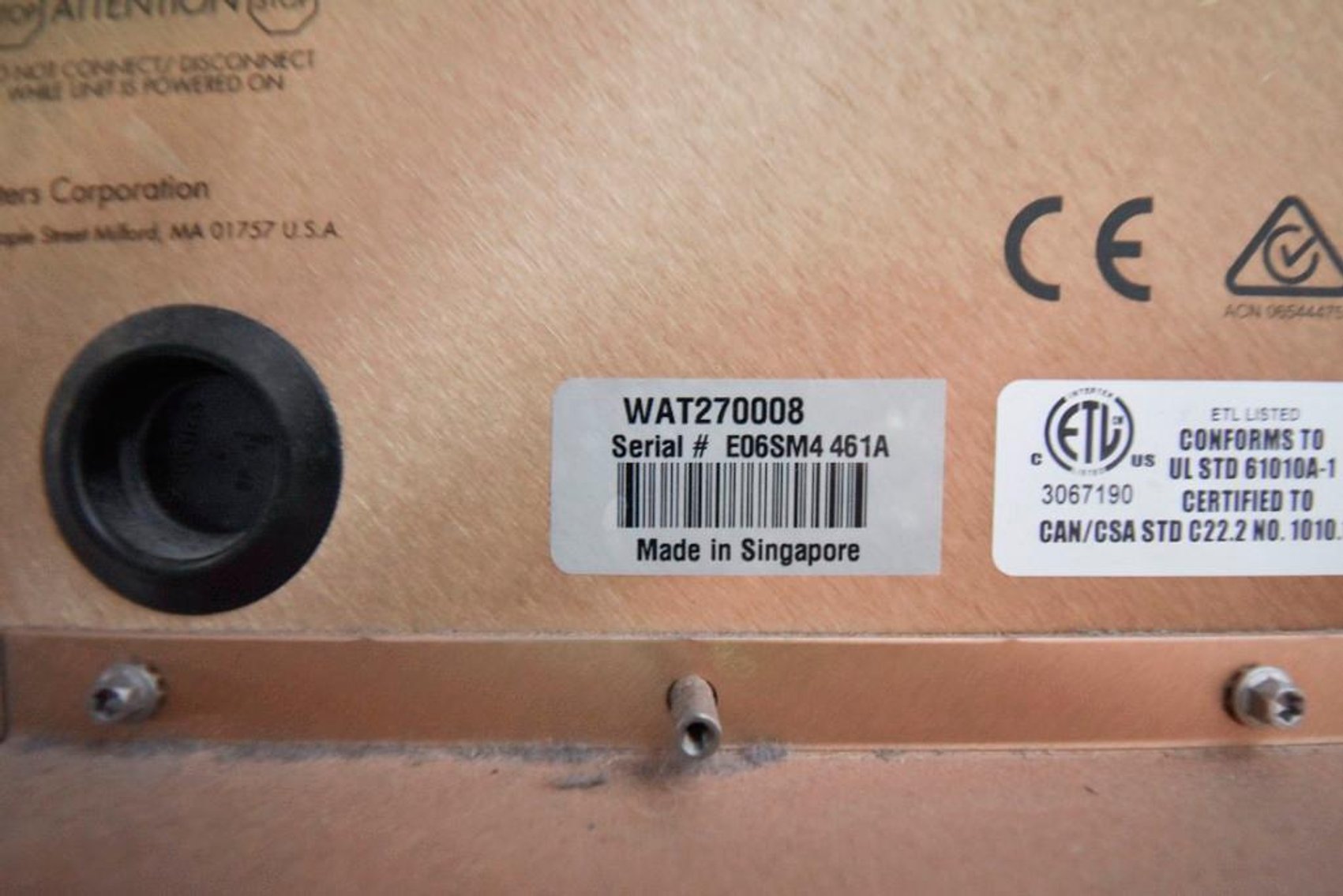 Image for ***SOLD*** MJK1778 Waters 2695 Separations Module