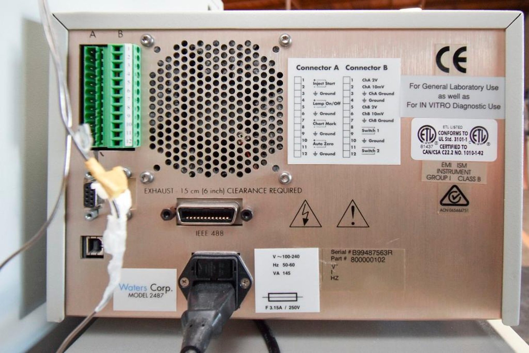 Image for ***SOLD*** MJK1777 Water HPLC System Waters 2695 Separation module