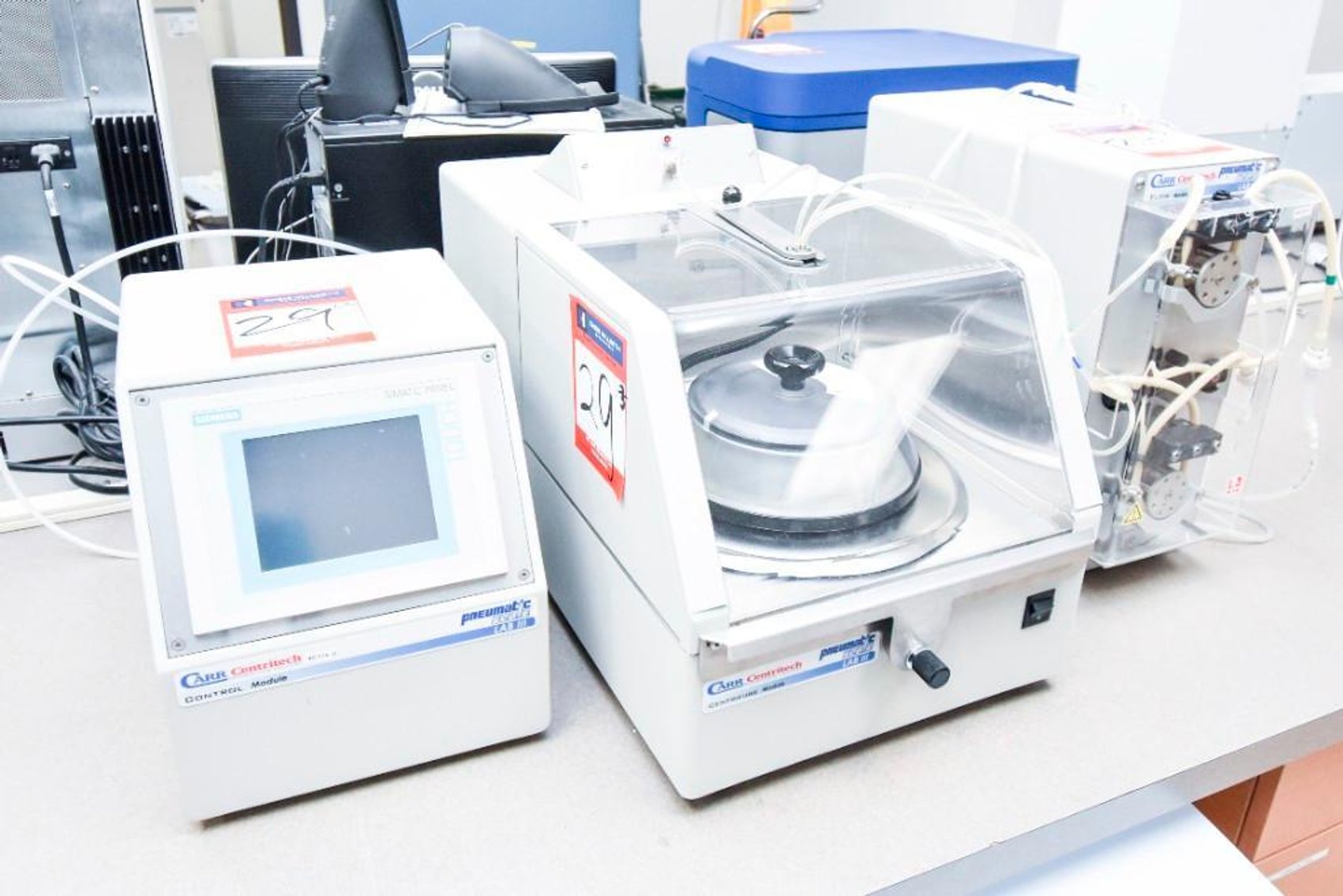 Image for MJK1752 Carr Centritech Seperations System Pneumatic Scale Lab III