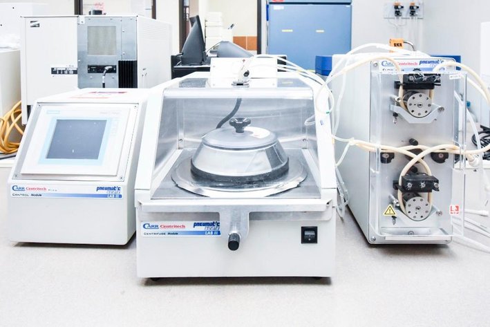 Image for MJK1752 Carr Centritech Seperations System Pneumatic Scale Lab III