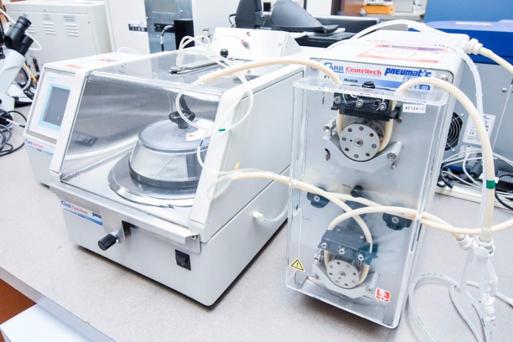 Image for MJK1752 Carr Centritech Seperations System Pneumatic Scale Lab III