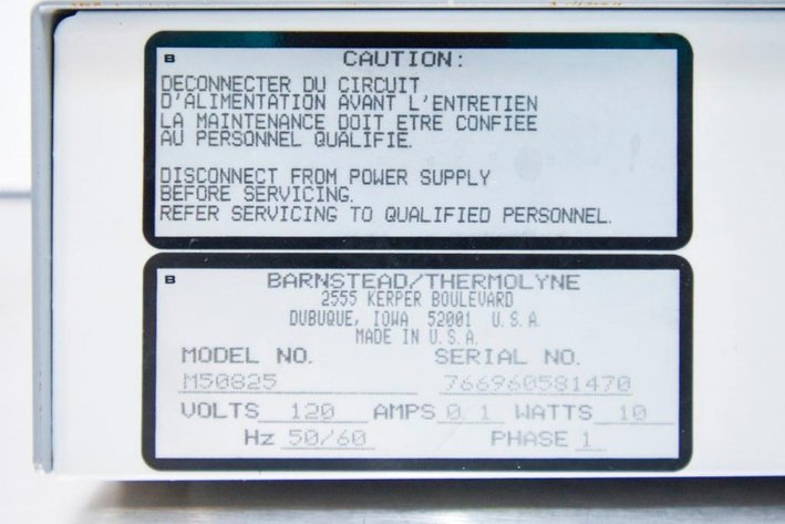 Image for MJK1754 Rotomix Type 50800 Thermolyne Orbital Shaker