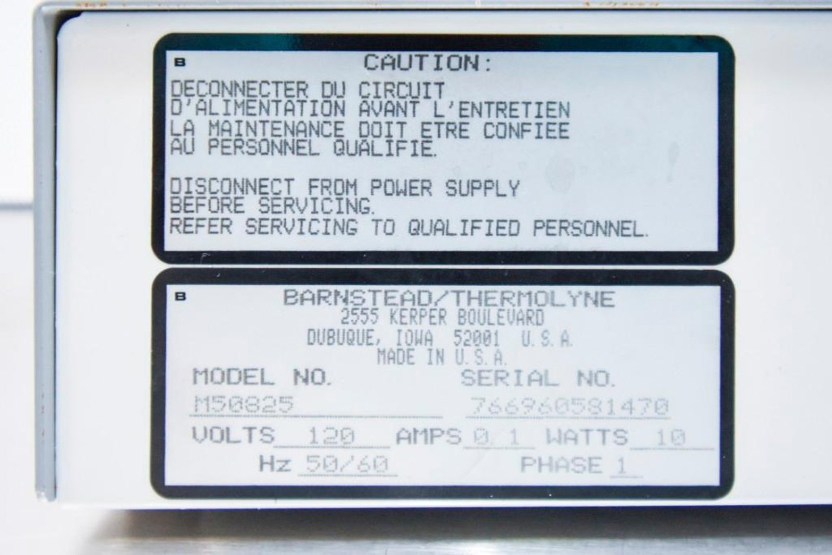 Image for MJK1754 Rotomix Type 50800 Thermolyne Orbital Shaker