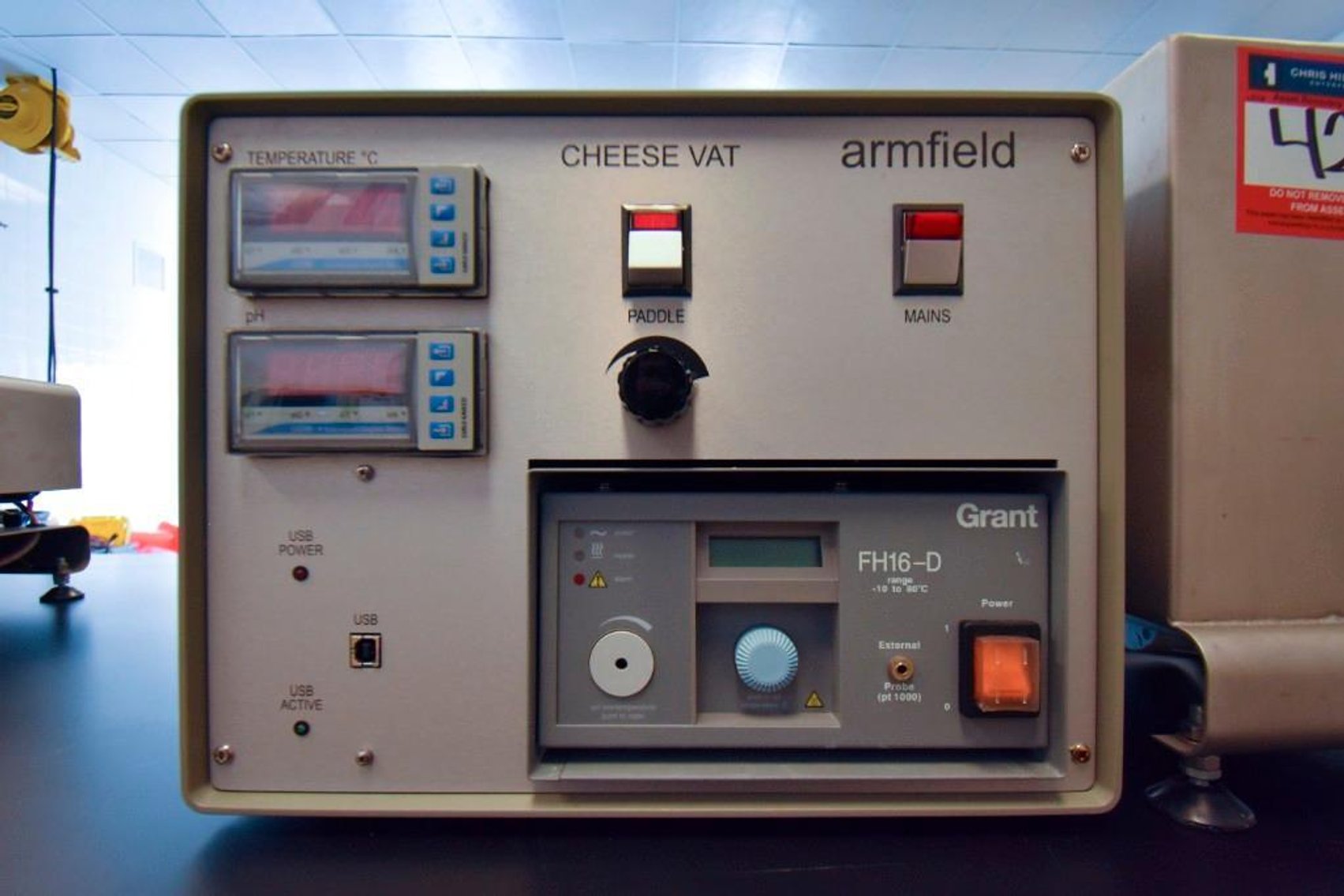 Image for MJK1744 Armfield Cheese Vat With Controller FT20- G