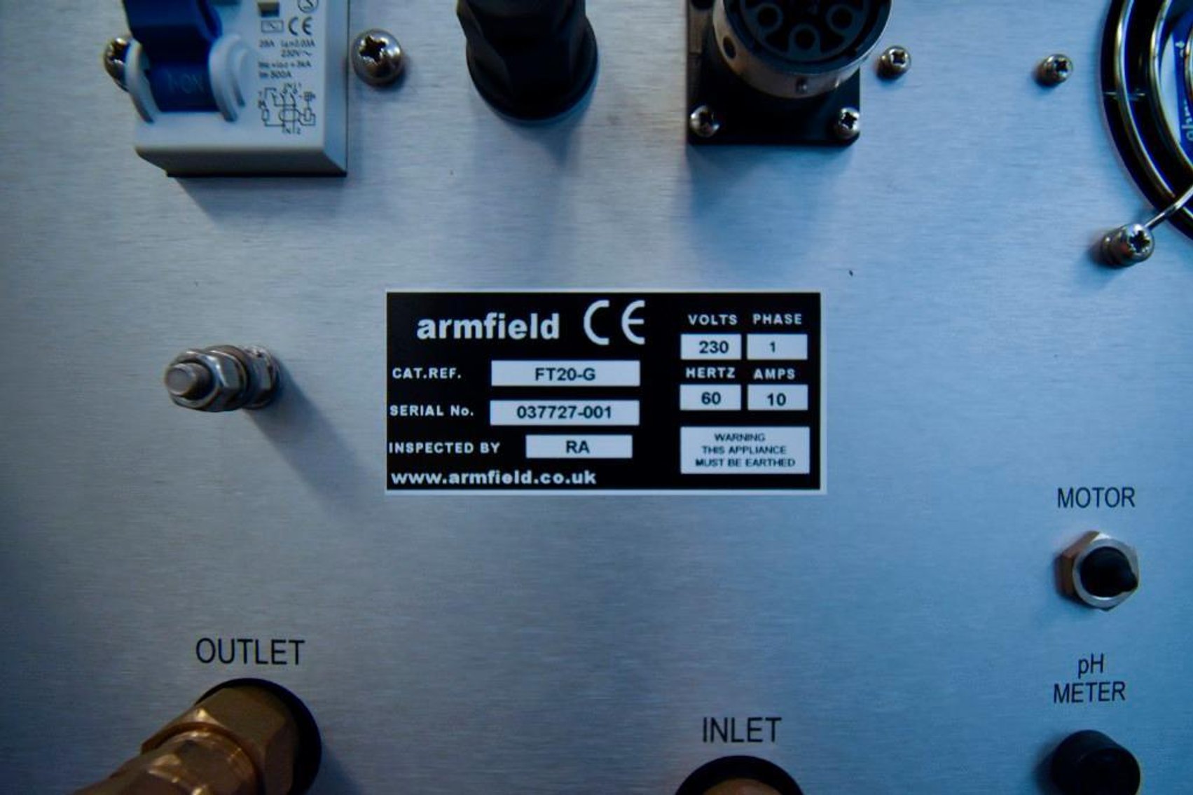 Image for MJK1744 Armfield Cheese Vat With Controller FT20- G