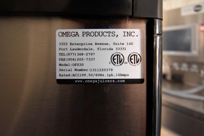 Image for ***SOLD***  MJK1742 Omega OFS30 Triple Gallon Pourover Slushy Machine