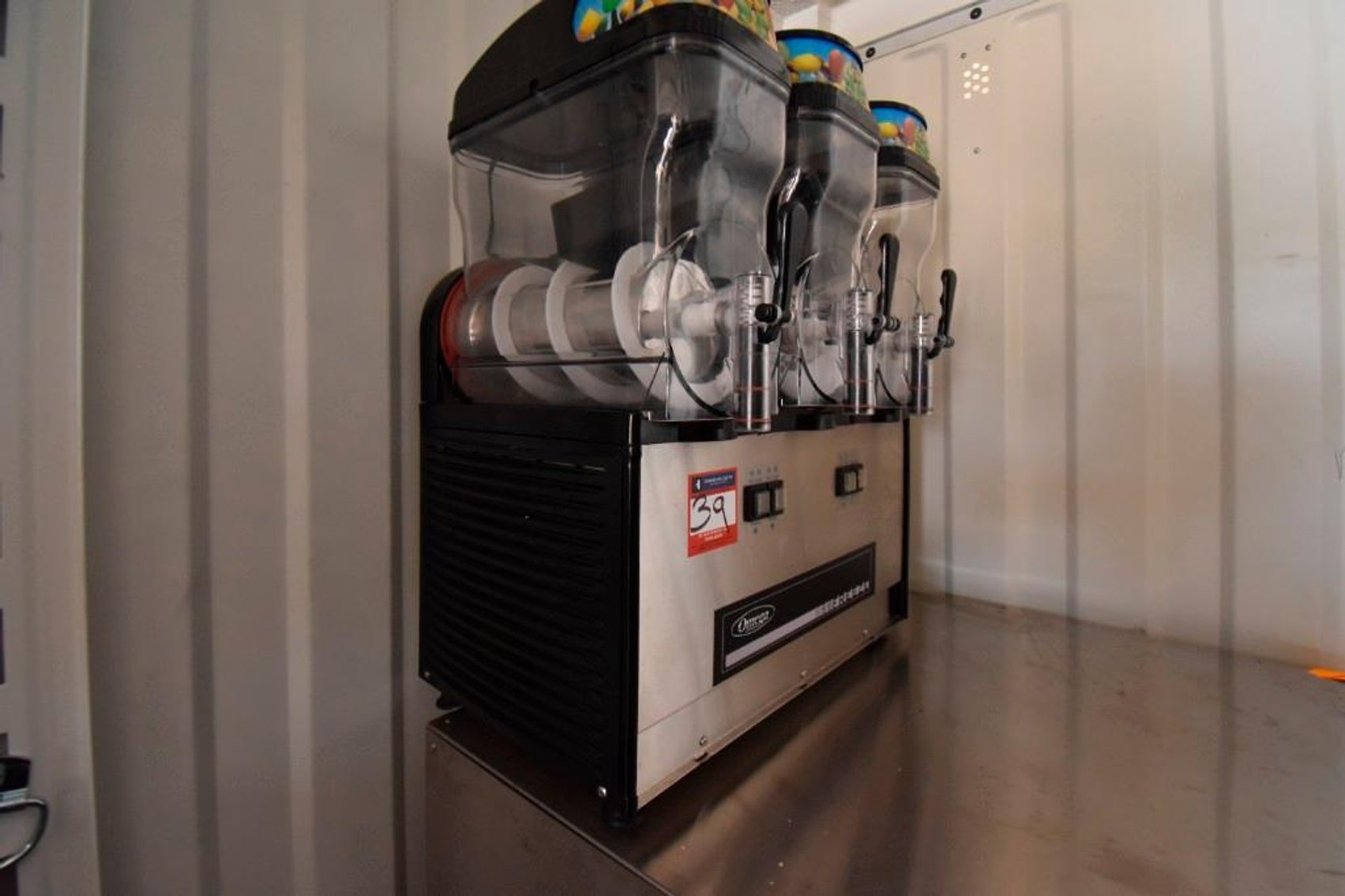 Image for ***SOLD***  MJK1742 Omega OFS30 Triple Gallon Pourover Slushy Machine