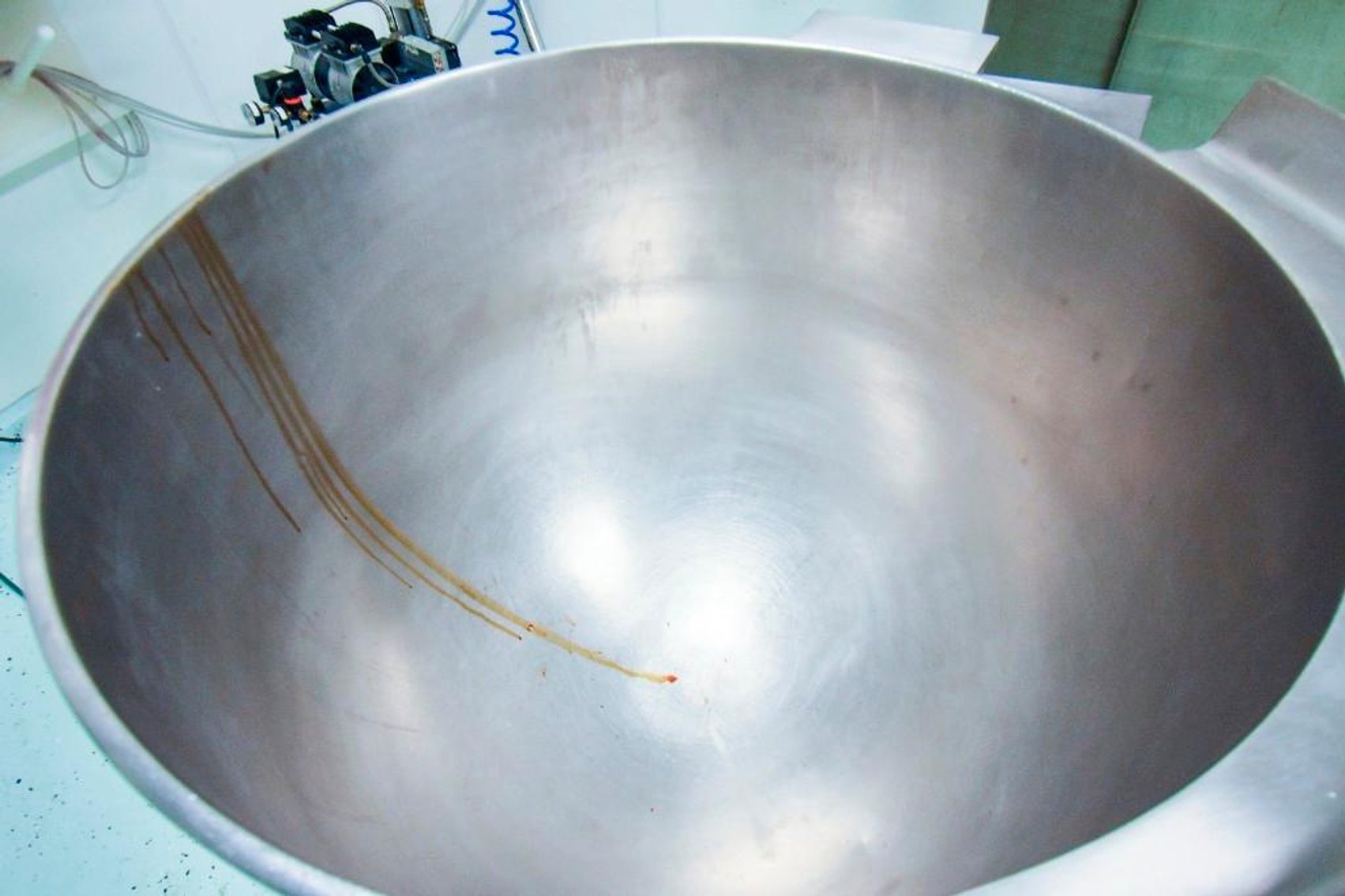 Image for ***SOLD*** MJK1737 50 Gallon Jacketed Mixing Kettle Electrically Heated with Stirring tools