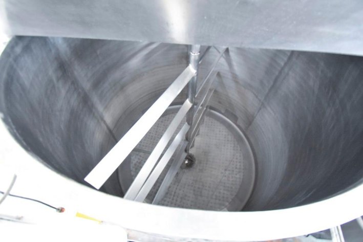 Image for MJK1702 1500 Gallon Stainless Steel Tank Full Sweep Blade