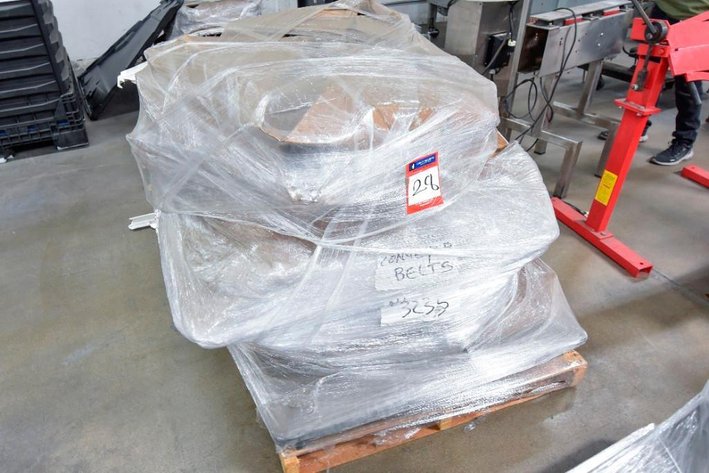 Image for MJK1704 Three Pallets of Conveyor Belt