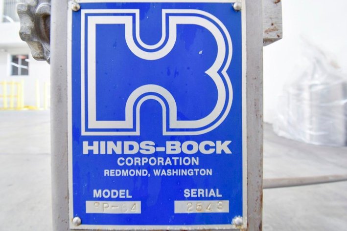 Image for ***SOLD*** MJK1729 Hinds Bock Single Piston Liquid Filler on Casters