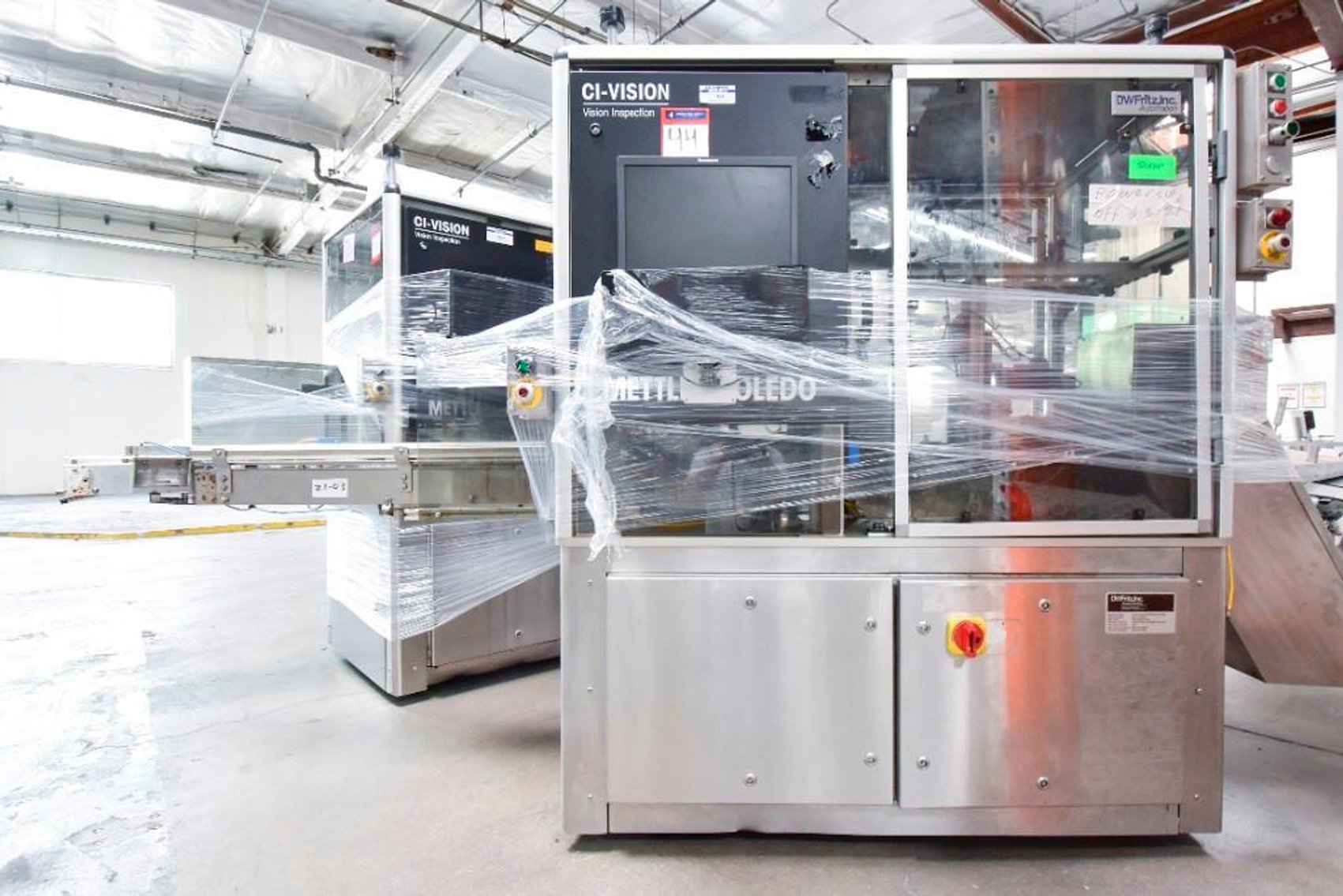 Image for ***SOLD*** MJK1715 DW Fritz Inc. Bottle Line Inspection System