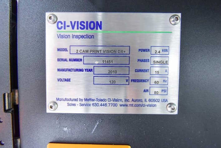 Image for ***SOLD*** MJK1716 DW Fritz Inc. Bottle Line Inspection System