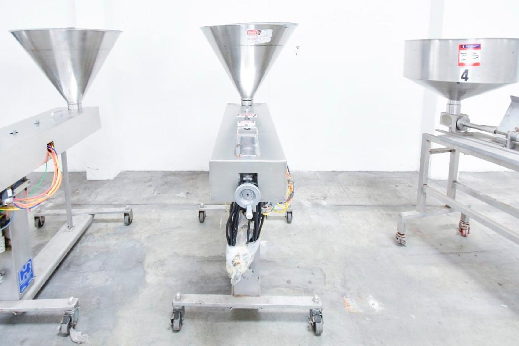 Image for ***SOLD*** MJK1721 Hinds Bock Single Piston Liquid Filler on Casters