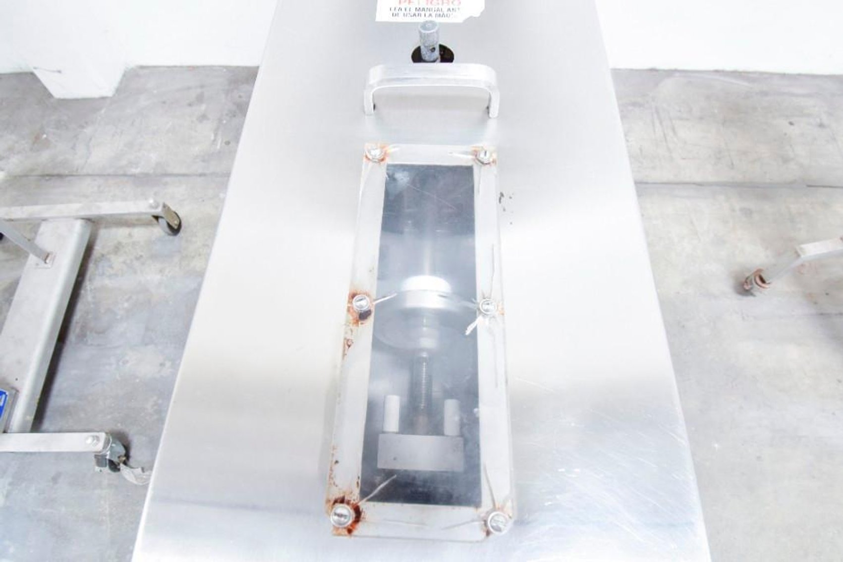 Image for ***SOLD*** MJK1721 Hinds Bock Single Piston Liquid Filler on Casters