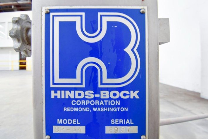 Image for ***SOLD*** MJK1726 Hinds Bock Single Piston Liquid Filler on Casters