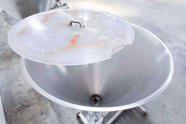 Image for ***SOLD*** MJK1722 Hinds Bock Single Piston Liquid Filler on Casters