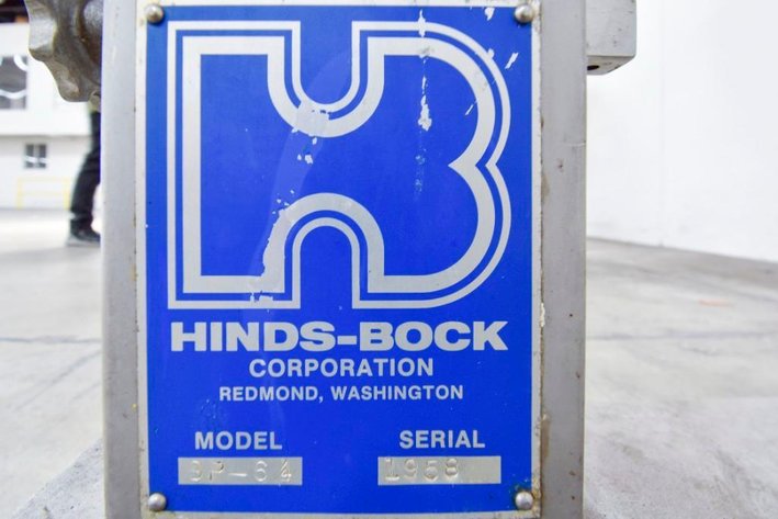 Image for ***SOLD*** MJK1724 Hinds Bock Single Piston Liquid Filler on Casters