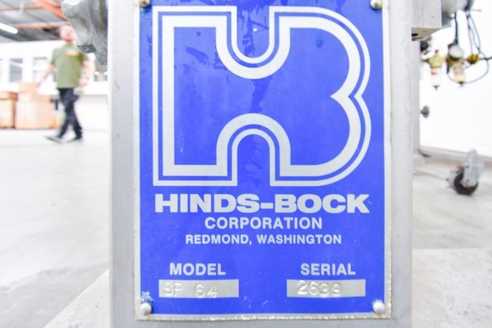 Image for ***SOLD*** MJK1723 Hinds Bock Single Piston Liquid Filler on Casters