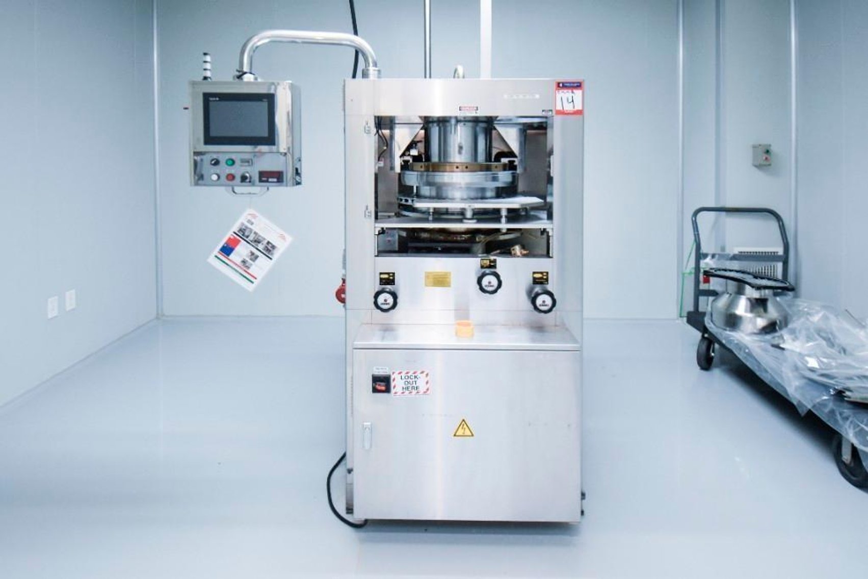 Image for MJK1874 33D Station JCMCO Tablet Press Single layer MDL: JC DDH- 33D