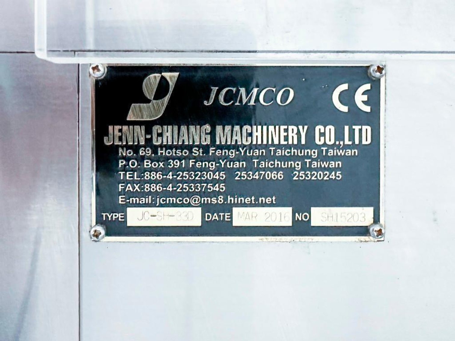 Image for MJK1874 33D Station JCMCO Tablet Press Single layer MDL: JC DDH- 33D