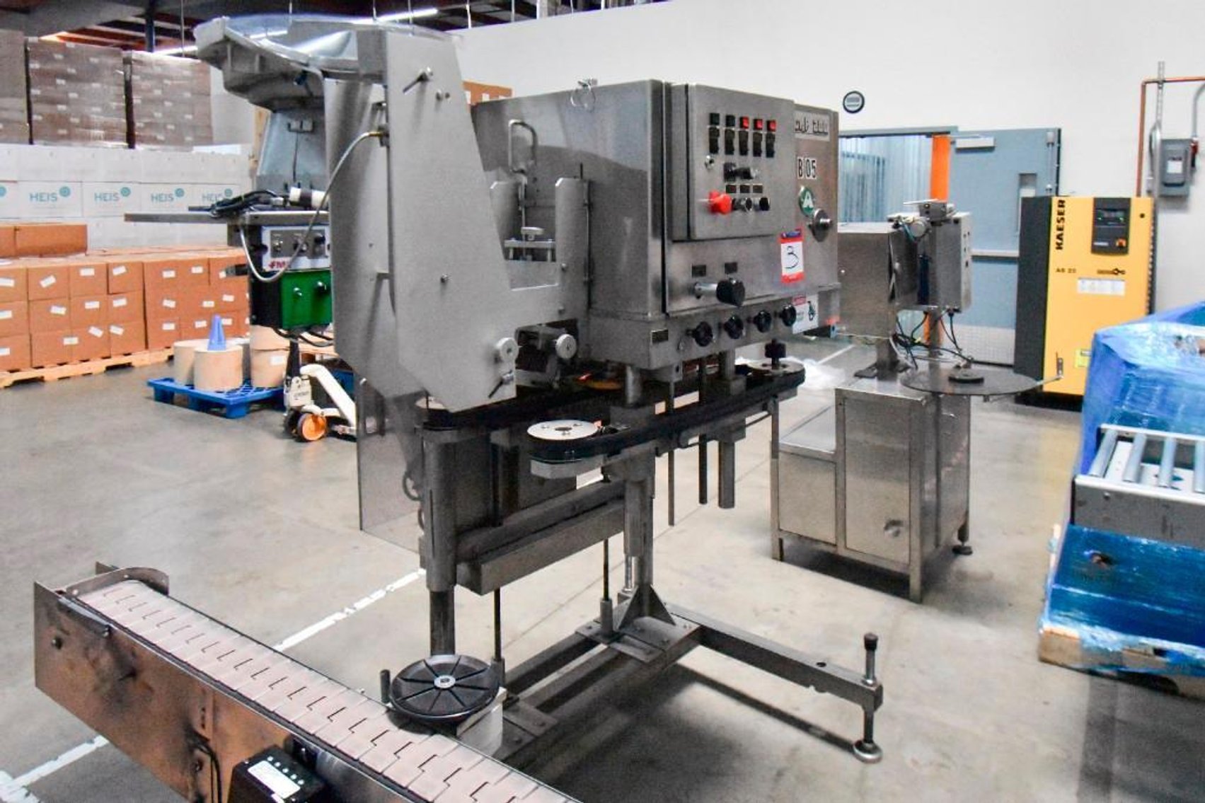 Image for MJK1876 Charles Lapierre inc Unicap- 200 Cap torquer With Automation Devices Vibratory feeder