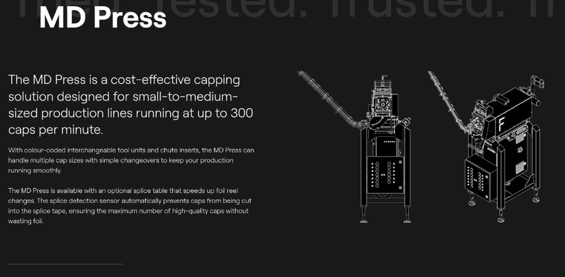 Image for MJK2000 FORD 310 MD Press Bottle/Jar Foil Sealer
