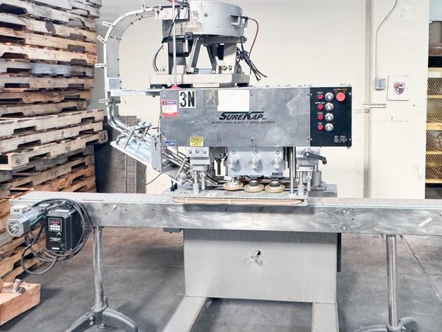Image for MJK2006 SureKap Spindle Capper w/ conveyor MDL SK 6000\uFFFd18