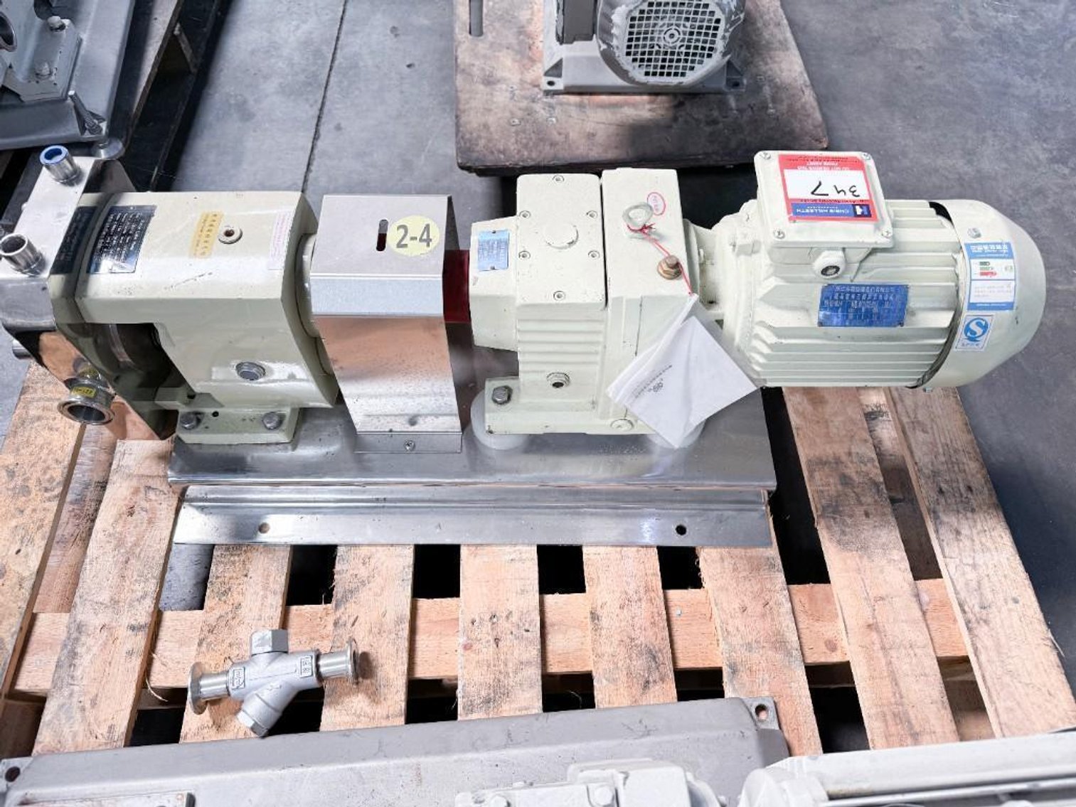 Image for MJK2013 Rotor Lobe Pump MDL ZB3A-20