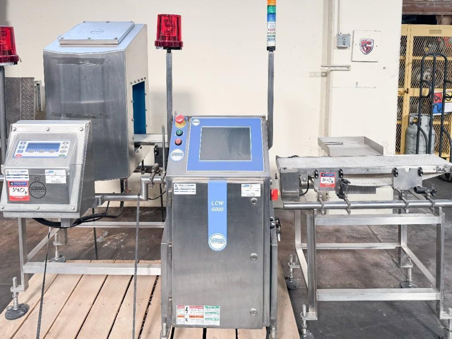 Image for MJK2008 Loma Systems Lock Inspection Metal Detector