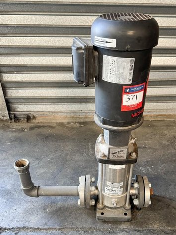 Image for MJK2019 Webtrol NV Series Vertical Multi Stage Pump MDL NV12B12FE3T