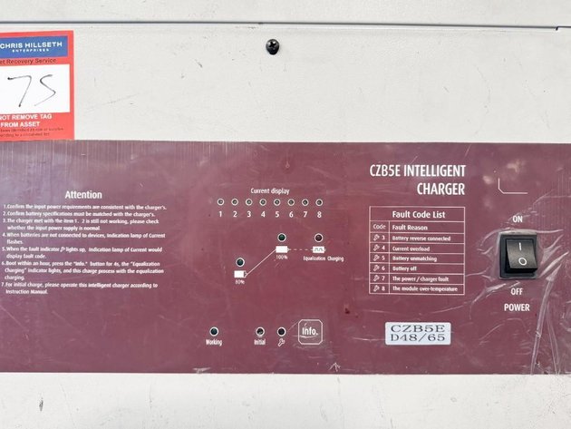 Image for MJK2023 Forklift Electrical Charger MDL CZB5E