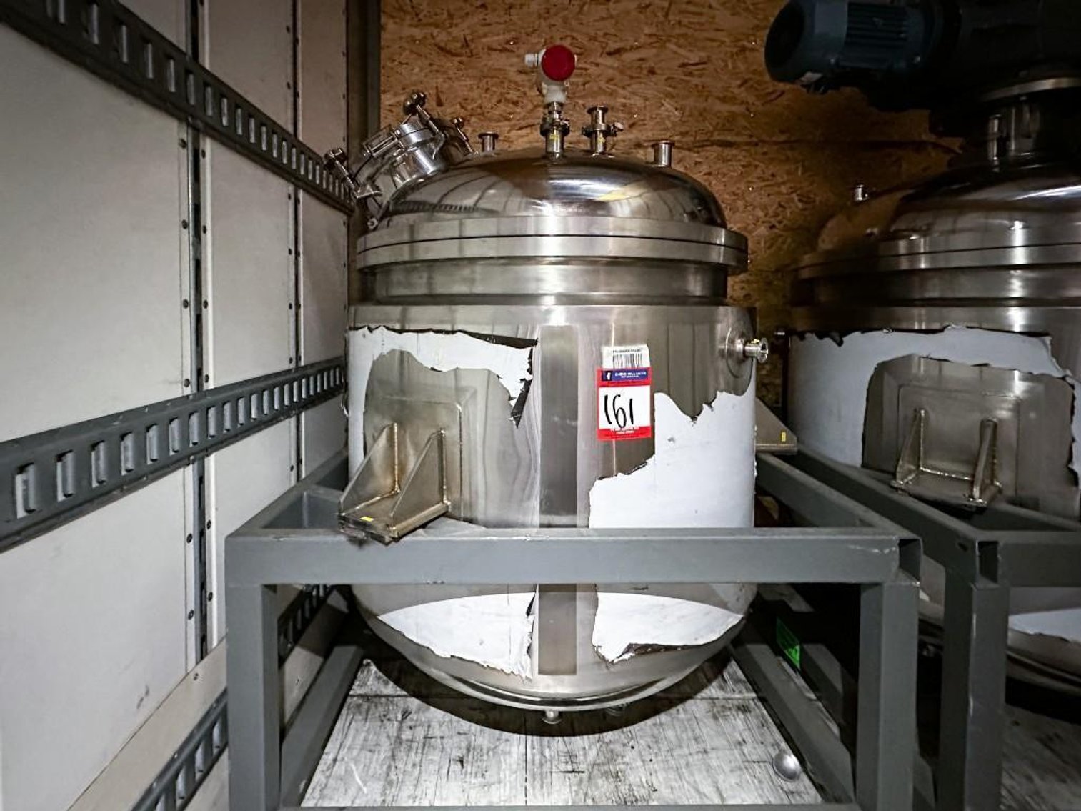 Image for MJK1915 NEW - 500 Liter, SS, Fully Jacketed, Vacuum, Triple Motion Mixing Kettle