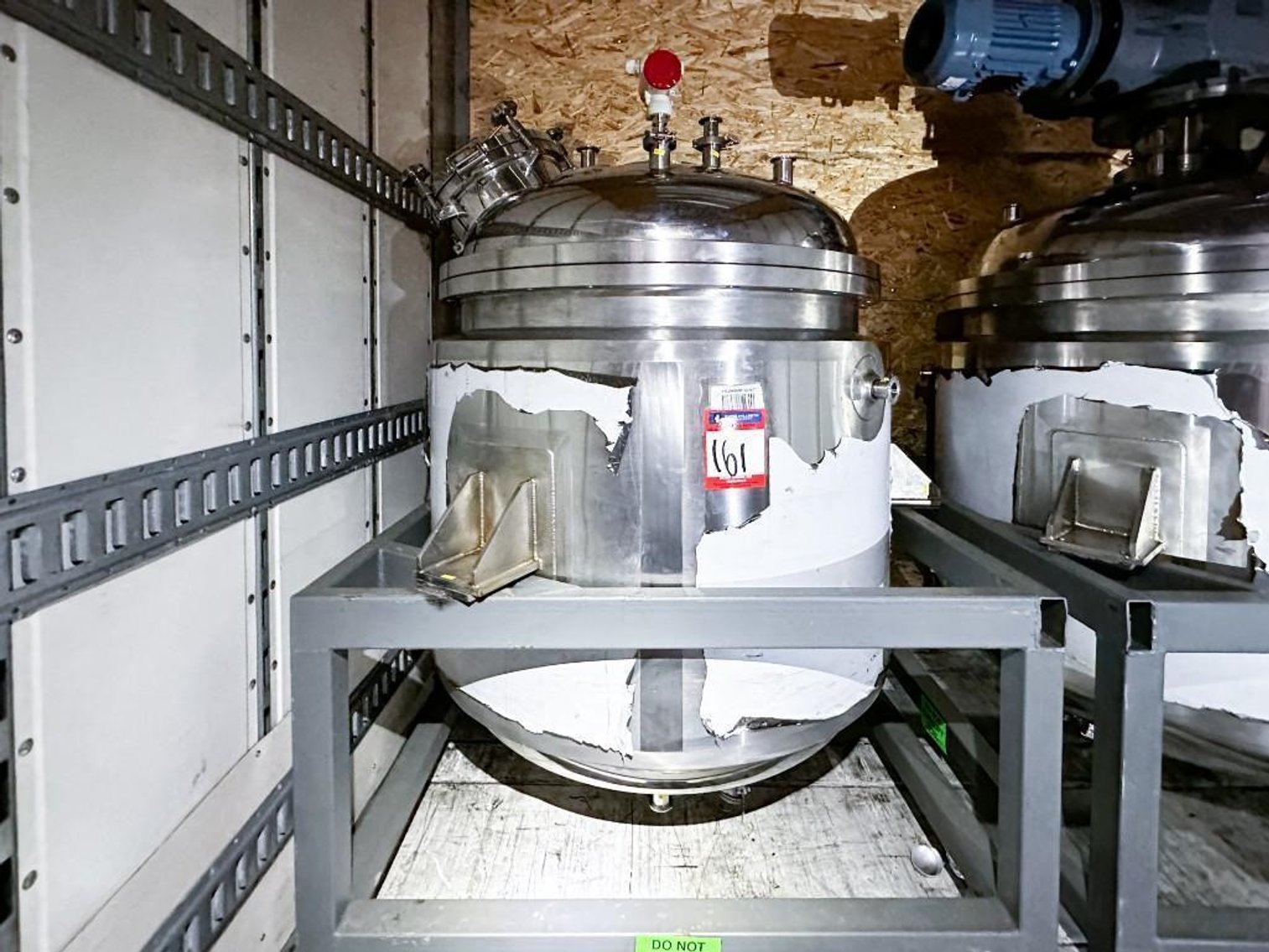 Image for MJK1915 NEW - 500 Liter, SS, Fully Jacketed, Vacuum, Triple Motion Mixing Kettle