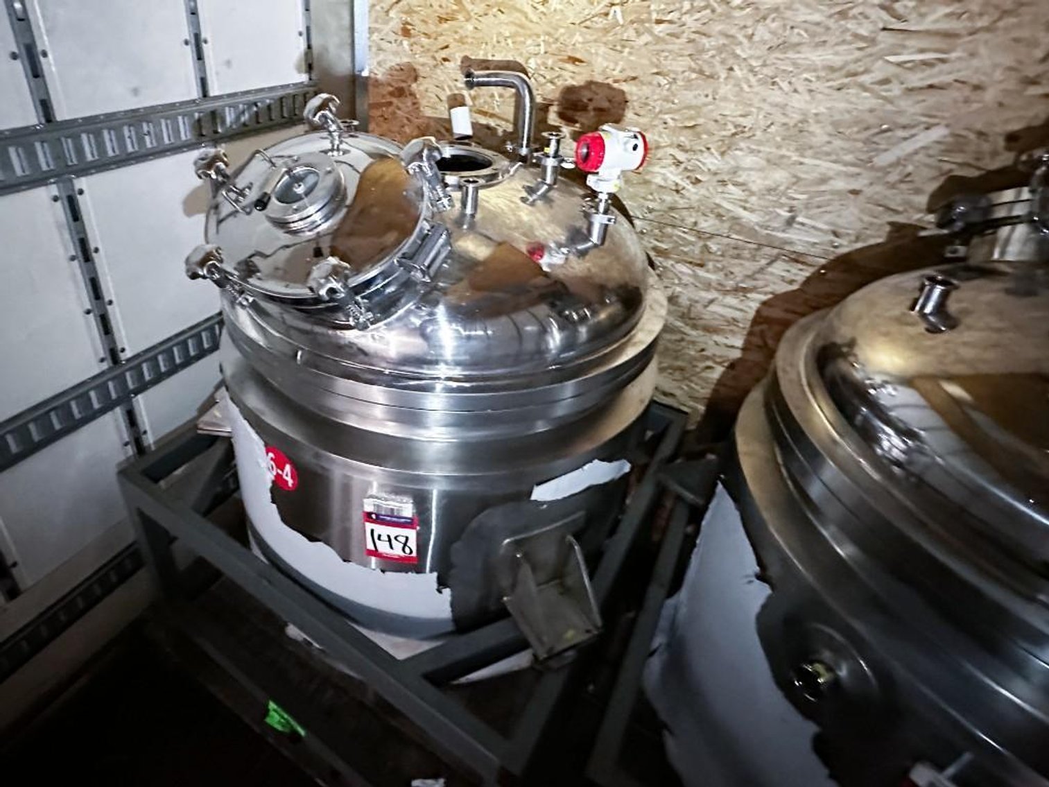 Image for MJK1916 New 500 Liter, SS, Fully Jacketed, Vacuum, Triple Motion Mixing Kettle 