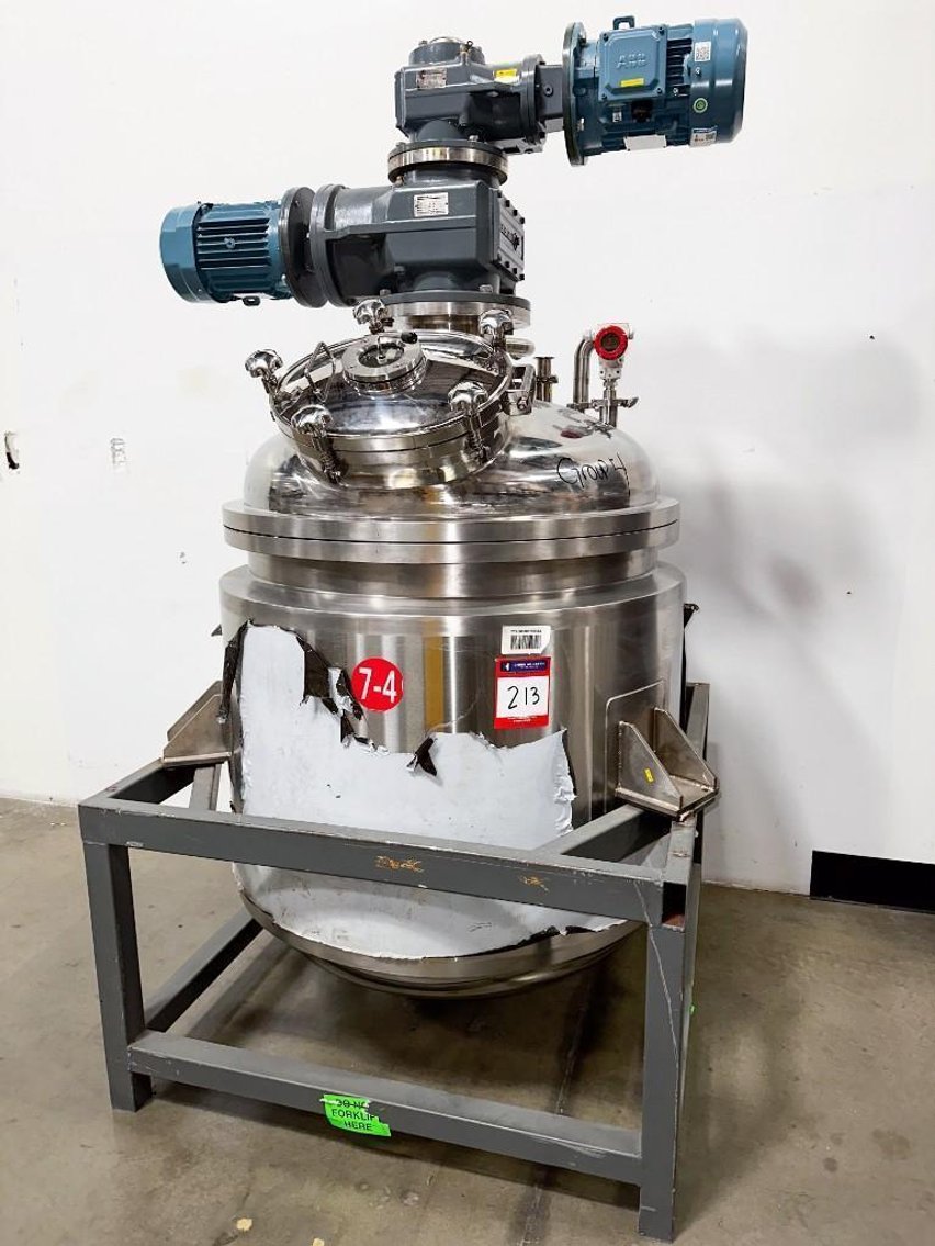 Image for MJK1917 NEW - 500 Liter, SS, Fully Jacketed, Vacuum, Triple Motion Mixing Kettle