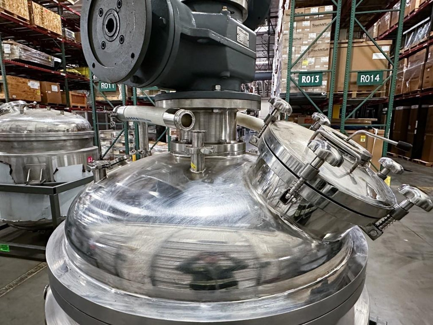 Image for MJK1918 NEW - 500 Liters SS Fully Jacketed Vacuum Triple Motion Mixing Kettle