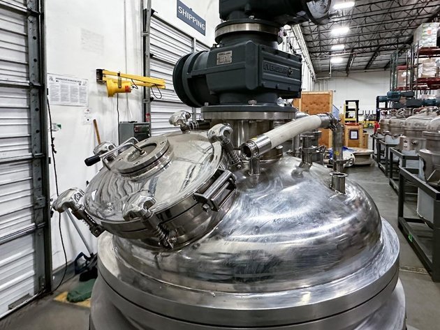 Image for MJK1918 NEW - 500 Liters SS Fully Jacketed Vacuum Triple Motion Mixing Kettle