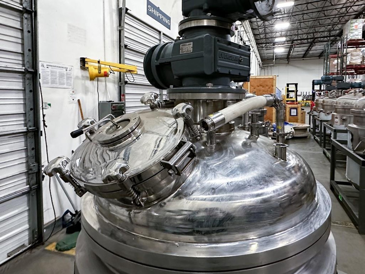 Image for MJK1918 NEW - 500 Liters SS Fully Jacketed Vacuum Triple Motion Mixing Kettle