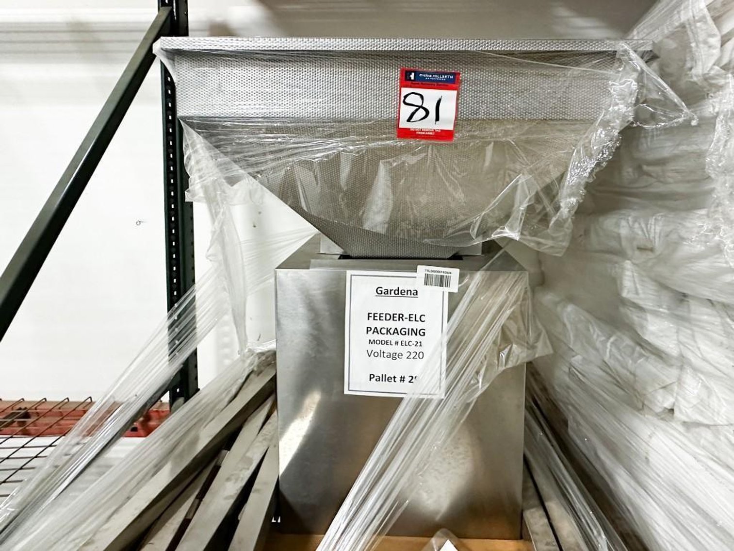 Image for MJK1919 ELC Packaging Feeder MDL ELC-21