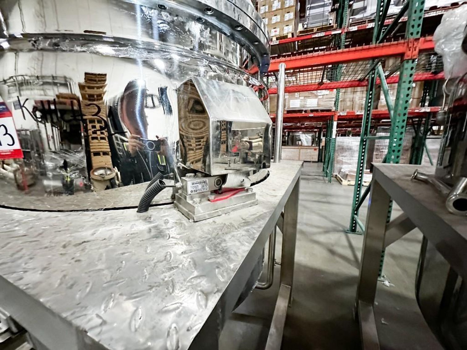 Image for MJK1922 Stainless Steel Full Sweep Triple Motion Mixing Kettle 1500 Liters