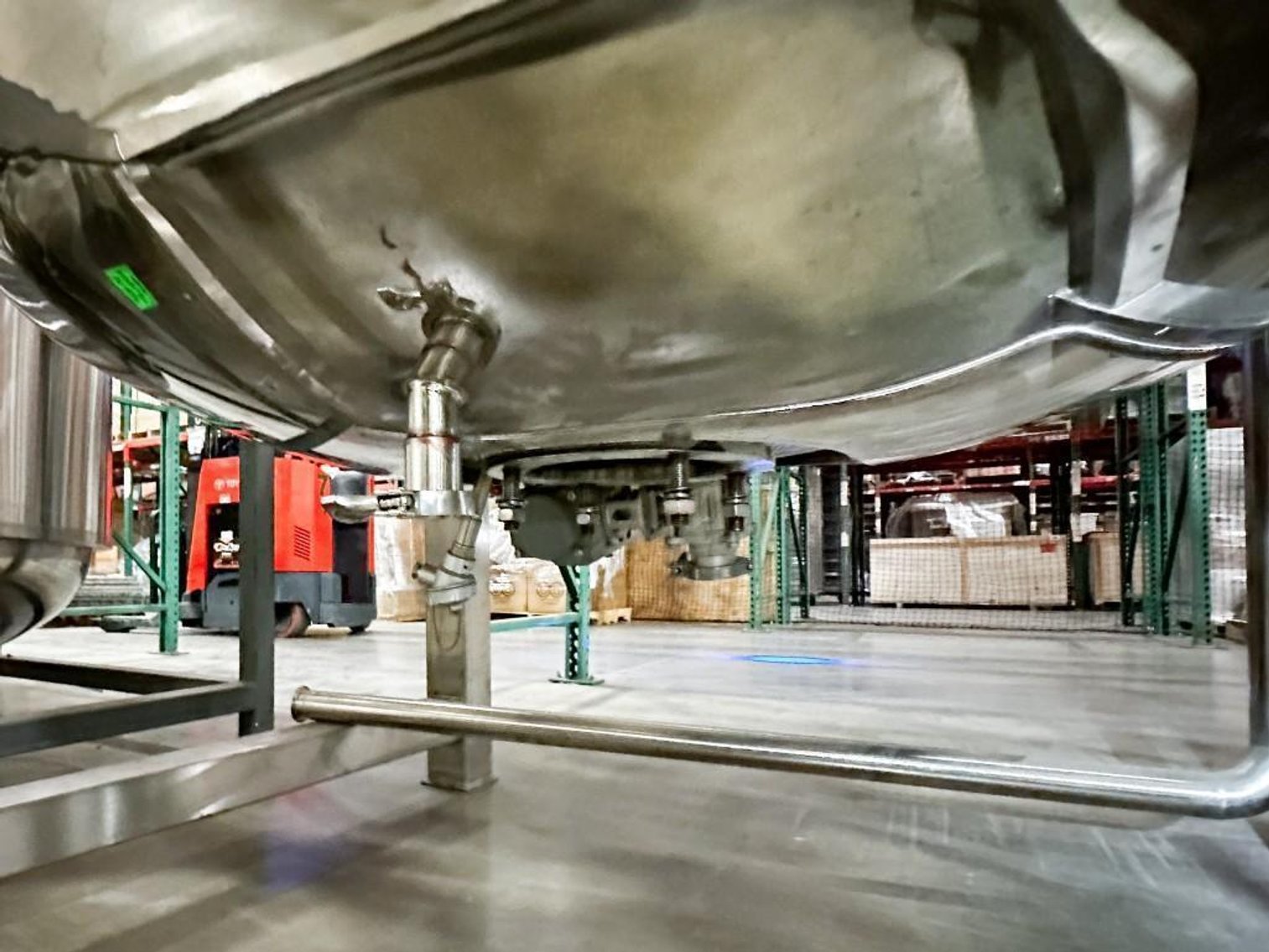 Image for MJK1923 Stainless Steel Full Sweep Triple Motion Mixing Kettle 1000 Liters