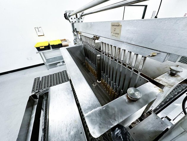Image for MJK2036 300 KG Hatel Gummy Depositor Line with Mixing Kettle Kitchen