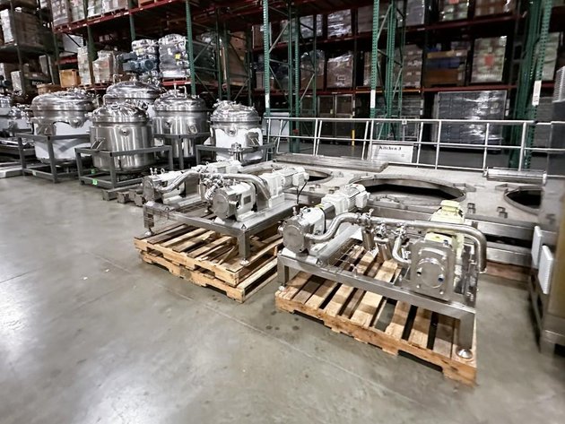 Image for MJK1926 NEW – Process Kitchen System - Process Kitchen, Jacketed, Vacuum, Multi Motion Mixing Kettles, Pumps and Mezzanine