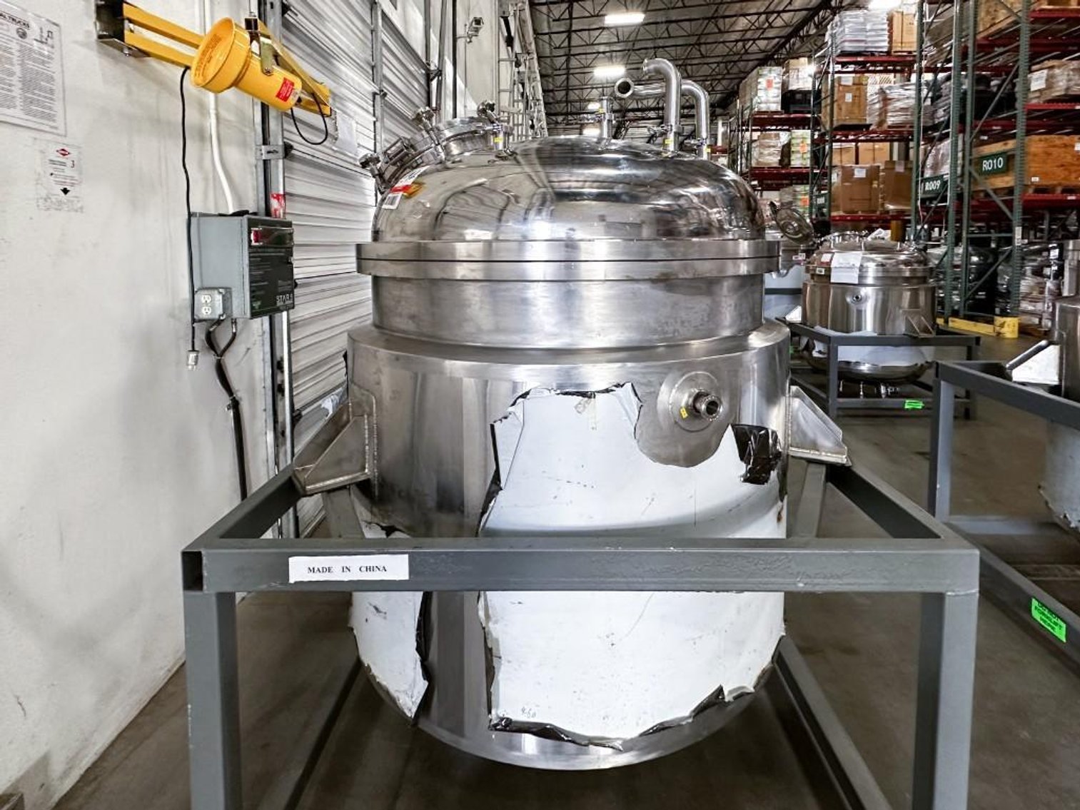 Image for MJK1929 NEW - 1000 Liter, SS, Fully Jacketed, Vacuum, Triple Motion Mixing Kettle