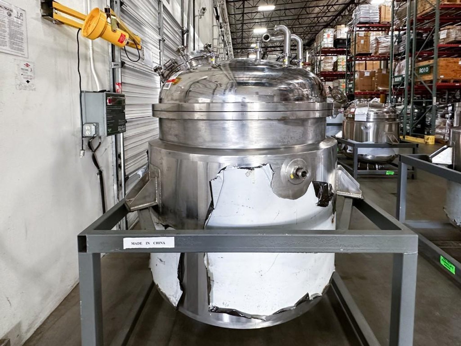 Image for MJK1929 NEW - 1000 Liter, SS, Fully Jacketed, Vacuum, Triple Motion Mixing Kettle